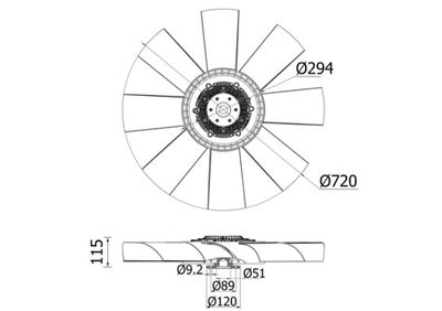 Ventilaator,mootorijahutus