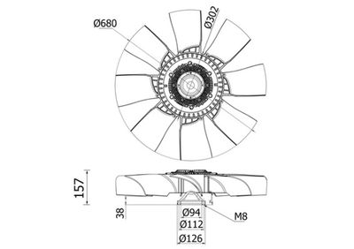Ventilaator,mootorijahutus