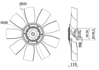 Ventilaator,mootorijahutus