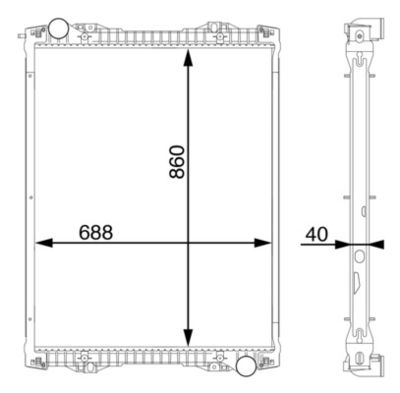 Radiaator,mootorijahutus