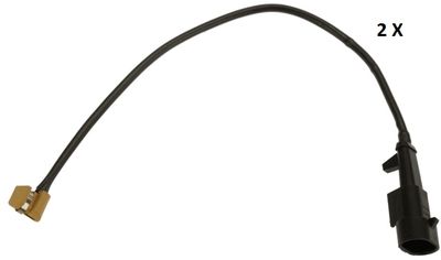 Hoiatuskontakt, piduriklotsi kulumine