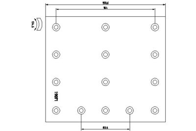 Piduriklotsi komplekt,trummelpidur